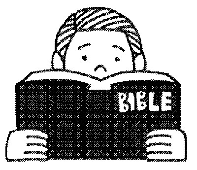 Child reading the Bible