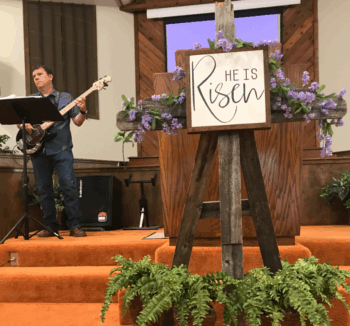 Sunday worship service - He is Risen