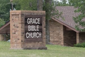 Grace Bible Church Outside Sign