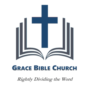 Transparent version of small square Grace Bible Church logo.
