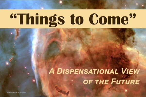 Two Main Divisions of Scripture - Prophecy Image